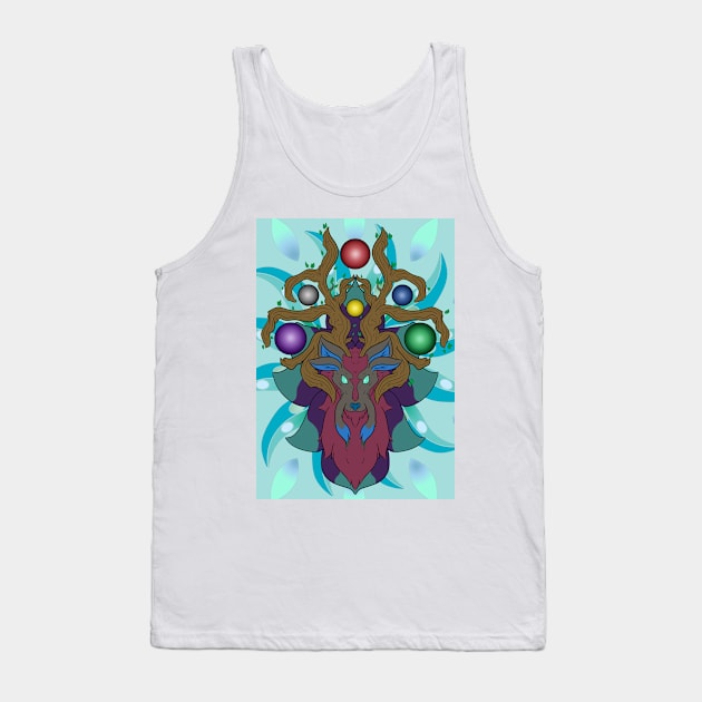 Forest Elder Tank Top by SoraLorr